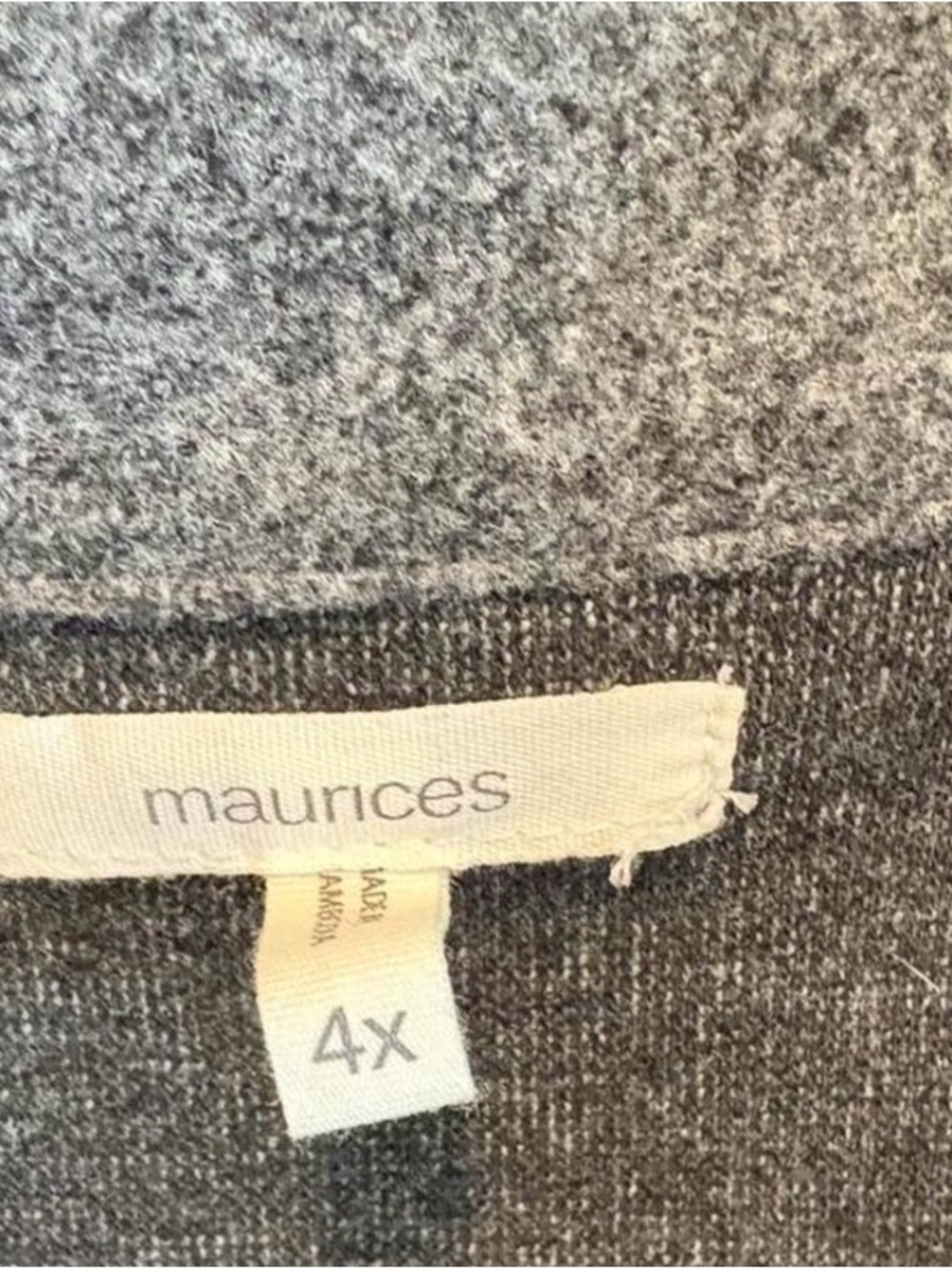Maurices Gray Lightweight Moto Jacket - Picture 3 of 3